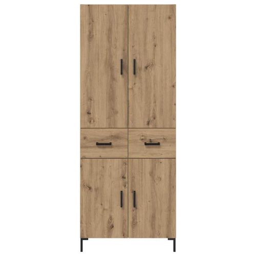 Висок шкаф Дъб 69,5 x 34 x 180 см Инженерна дървесина