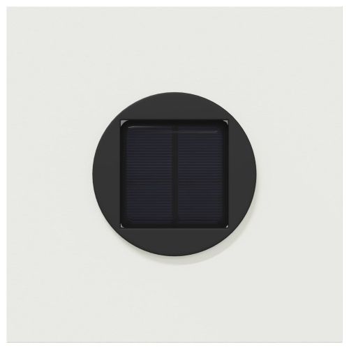 Соларна LED светлина за пътека 2 бр. Топло бяло 18 x 18 x 80 см