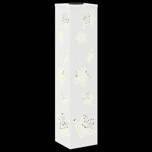 Соларна LED светлина за пътека 2 бр. Топло бяло 18 x 18 x 80 см