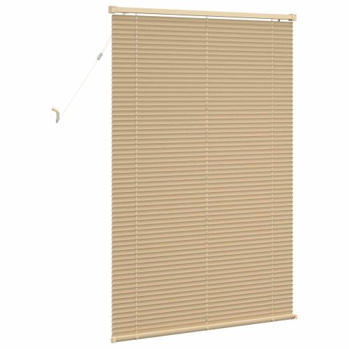 Венецианска щора Светло кафяво с шарка 150 x 90 cm 25 mm ПВЦ