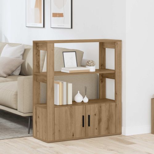 Служебен шкаф дъб артизан 30 x 80 x 90 см Инженерна дървесина