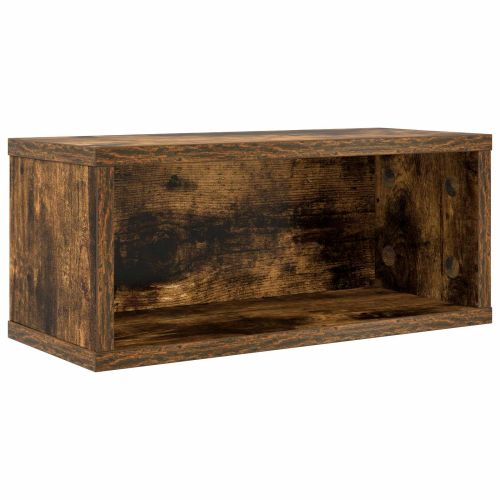 Рафтове за CDs Опушен дъб 40 x 17 x 17 см Инженерна дървесина