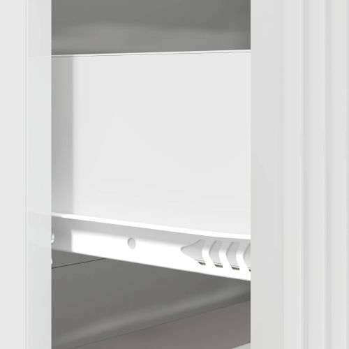 Чекмеджетен шкаф Бял гланц 66 x 34,5 x 89,5 см