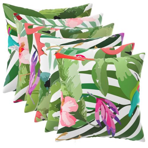 Калъфка за възглавница 6 pcs HEERLEN Многоцветен 30 x 30 cm