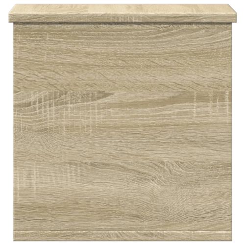 Кутия за съхранение дъб сонома 30x35x35 см инженерно дърво