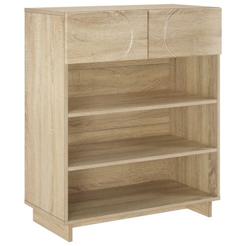 Шкаф за обувки 73 x 38 x 87,5 см Инженерно дърво Дъб сонома