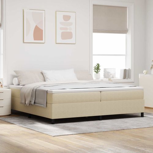 Платформено легло Сивозелен 200 x 200 cm Кордюрова тъкан