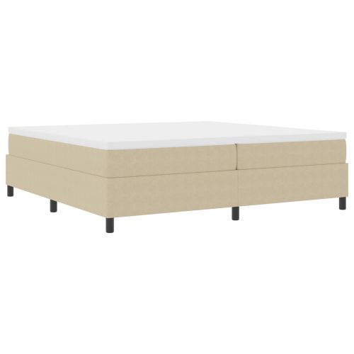 Платформено легло Сивозелен 200 x 200 cm Кордюрова тъкан