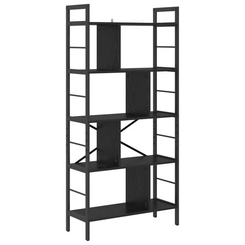 Рафт за книги 9 нива 75 x 30 x 156 см Инженерна дървесина