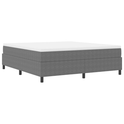 Платформено легло Светлосиво 180 x 200 cm Кордюрова тъкан