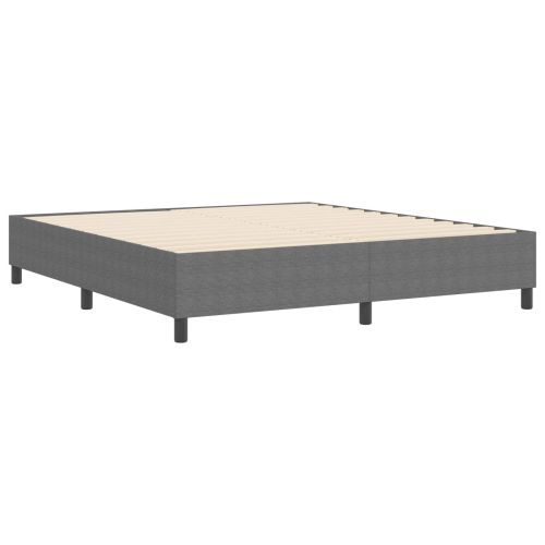 Платформено легло Светлосиво 180 x 200 cm Кордюрова тъкан
