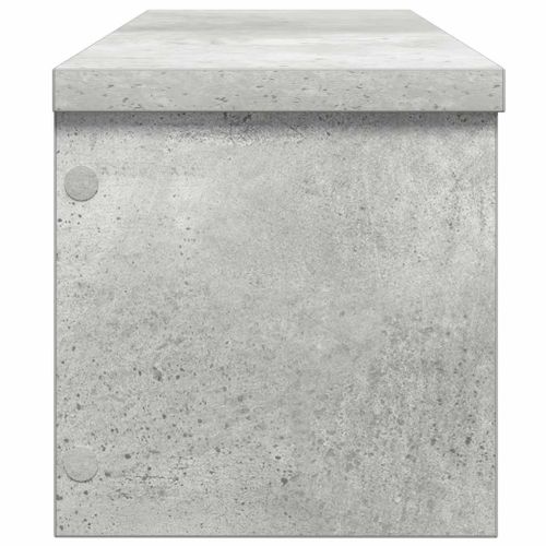 Кухненска стойка, подреждаща се бетонно сиво 50x15x16 см
