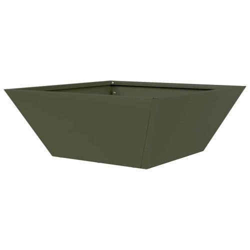 Градинска саксия Маслиненозелено 40 x 40 x 15 см