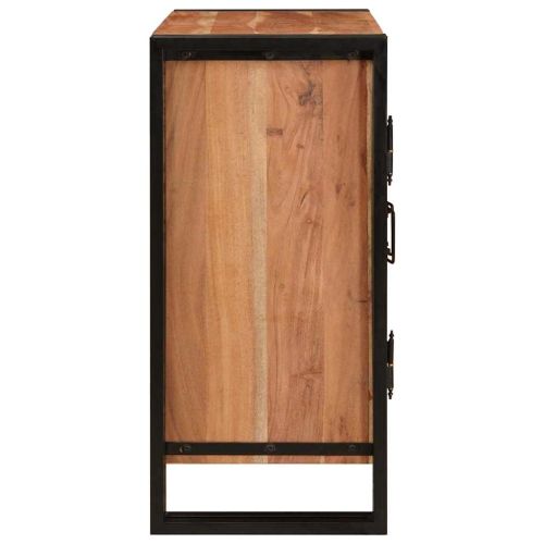 Нощен шкаф Кафяво 66 x 35 x 76 см Акациево дърво масив