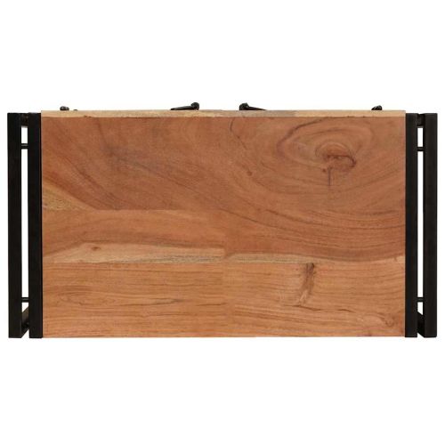 Нощен шкаф Кафяво 66 x 35 x 76 см Акациево дърво масив
