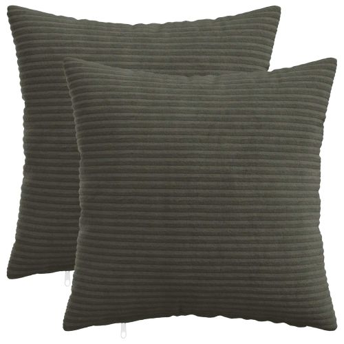 Калъфка за възглавница 2 pcs HEERLEN Антрацит 50 x 50 cm