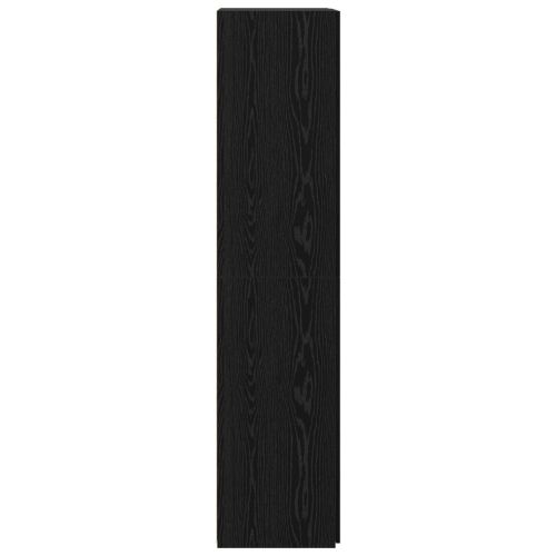 Висок шкаф Черния дъб 80 x 42 x 185 см