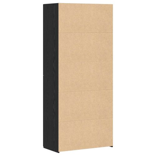 Висок шкаф Черния дъб 80 x 42 x 185 см
