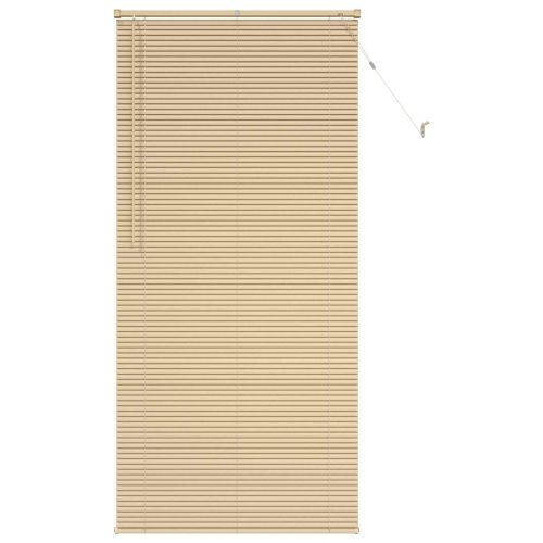 Венецианска щора Светло кафяво с шарка 213 x 70 см 25 mm ПВЦ