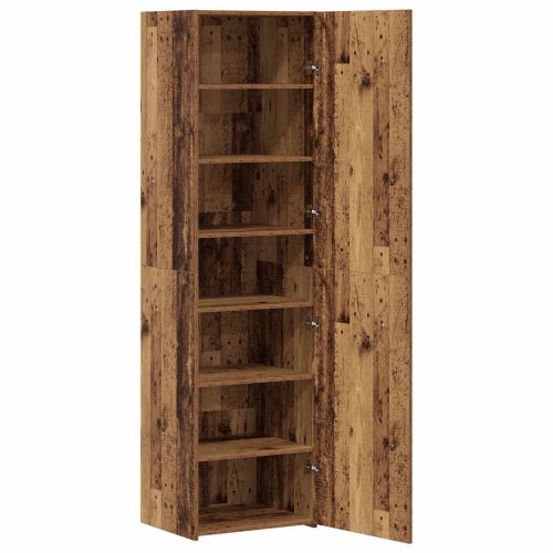 Висок шкаф Старо дърво 50 x 42,5 x 185 см