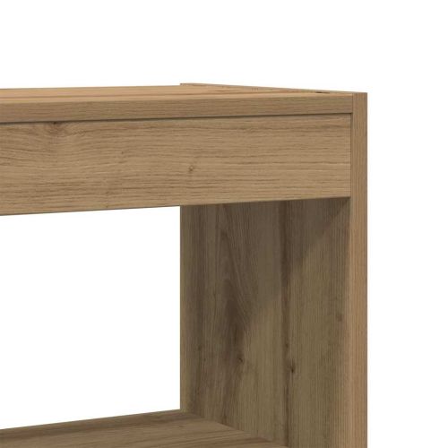 Шкаф за книги 6 нива 100 x 30 x 198 см Инженерна дървесина