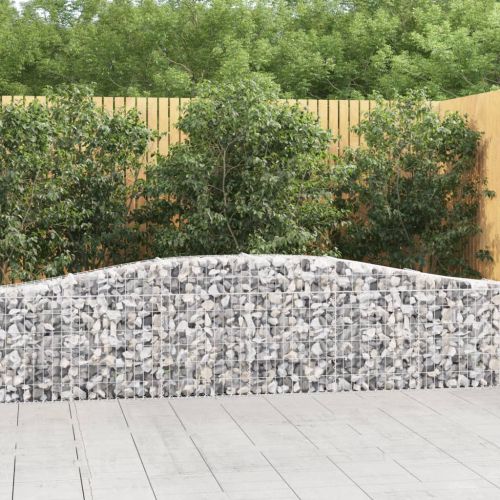 Габионни кошници арка 6 бр 400x30x60/80 см поцинковано желязо