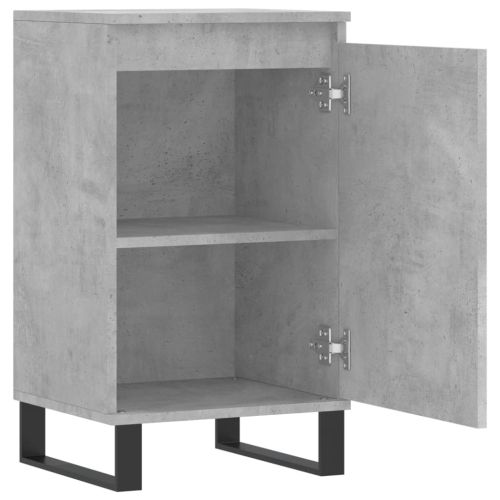 Бюфет бетонно сив 40x35x70 см инженерно дърво