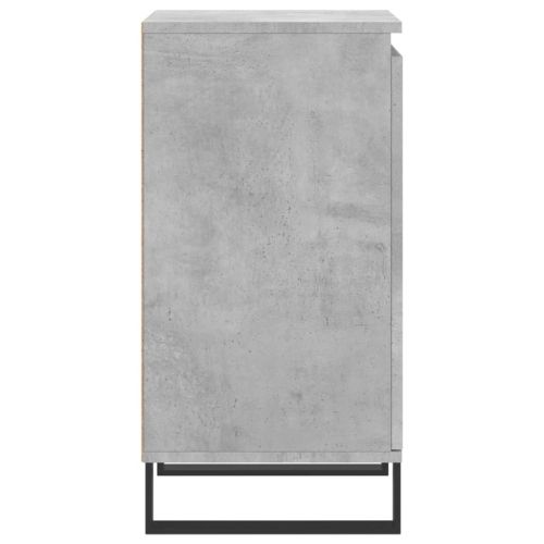 Бюфет бетонно сив 40x35x70 см инженерно дърво
