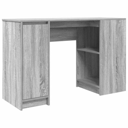 Бюро, сив сонома, 120x42x76 см, инженерно дърво