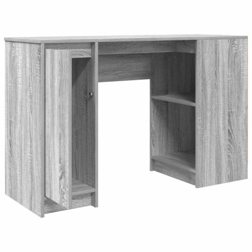 Бюро, сив сонома, 120x42x76 см, инженерно дърво