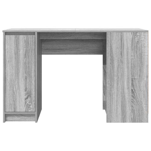 Бюро, сив сонома, 120x42x76 см, инженерно дърво