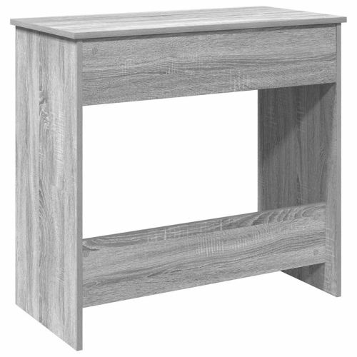 Бюро, сив сонома, 80x40x75 см, инженерно дърво