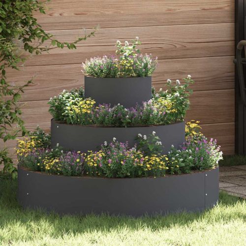 Градинска саксия Антрацит 90 x 90 x 20 см