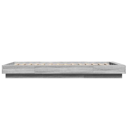 Подматрачно легло Сив Сонома 80 x 210 cm Инженерна дървесина
