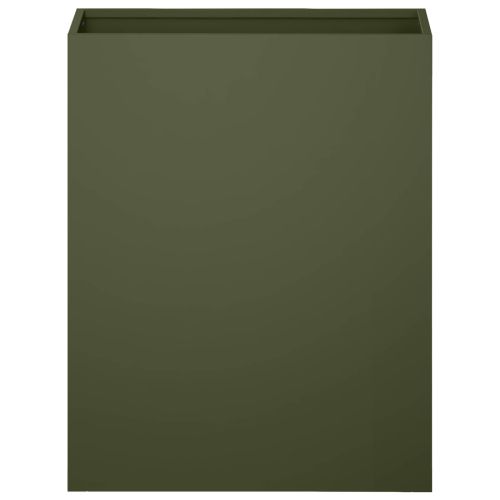 Градинска саксия Маслиненозелено 40 x 20 x 50 см