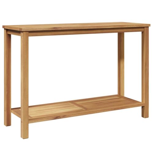 Конзолна маса Кафяво 110 x 40 x 75 cm Солидно тиково дърво