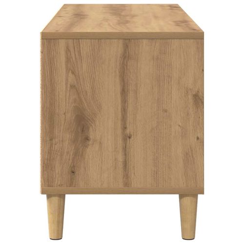 ТВ шкаф 100 x 34,5 x 44,5 см Дъб Инженерна дървесина