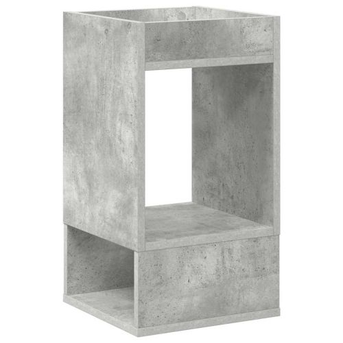 Крайна масичка 2 бр. Циментено сиво 30 x 30 x 56 см