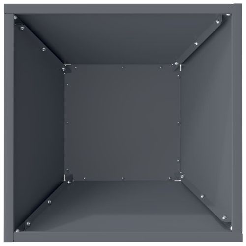 Градинска саксия 5 бр. Антрацит 35 x 35 x 15 см
