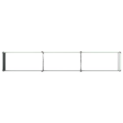 Вдигната леха за градина Пастелно зелено 240 x 40 x 24 см