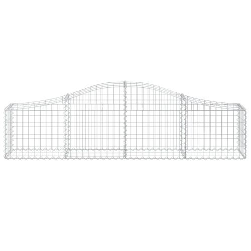 Дъговидна габионна кошница 200x30x40/60 см поцинковано желязо