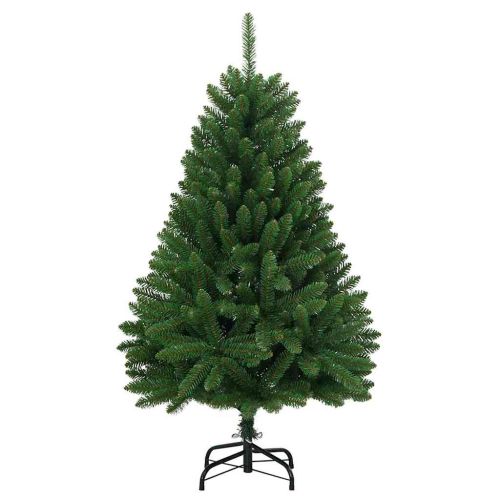С изкуствено коледно дърво 120 cm 150 LED светодиода Топло бяло