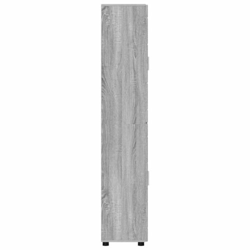 Висок шкаф FLORIN 60 x 35 x 182 см Сив Сонома