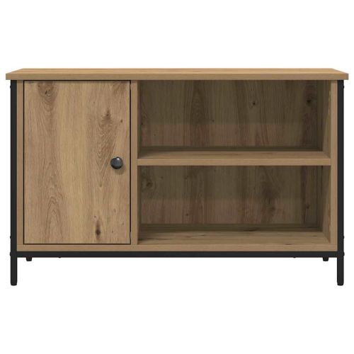 ТВ шкаф 80 x 40 x 50 cm дъб артизан Инженерна дървесина