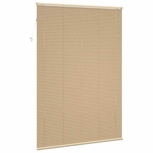 Венецианска щора Светло кафяво с шарка 213 x 130 см 25 mm ПВЦ