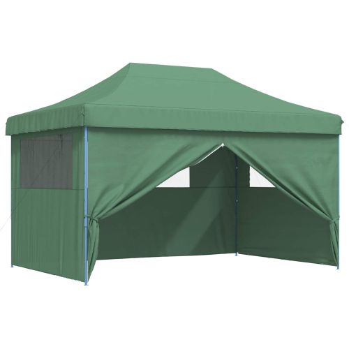 Парти шатър 292 x 440 x 315 см Зелено Оксфордска тъкан