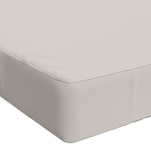Възглавница за пейка SOEST 100% полиестер Бяло 170 x 40 x 8 см