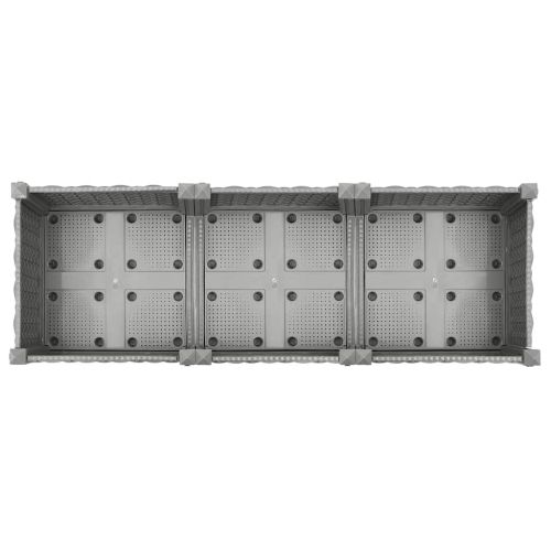 Повдигната леха, 120x40x23 см, полипропилен
