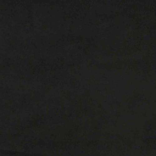 Табла за легло, черна, 160x5x118/128 см, кадифе