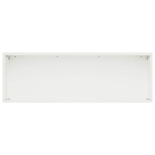 Градинска саксия 2 бр. Бяло 40 x 20 x 20 см